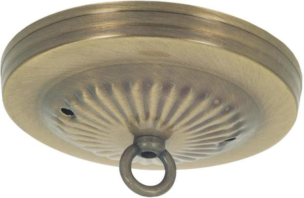 Ciata Lighting 5 Inch Canopy Kit with Hook, Mounting Hardware for Chandelier, Ceiling