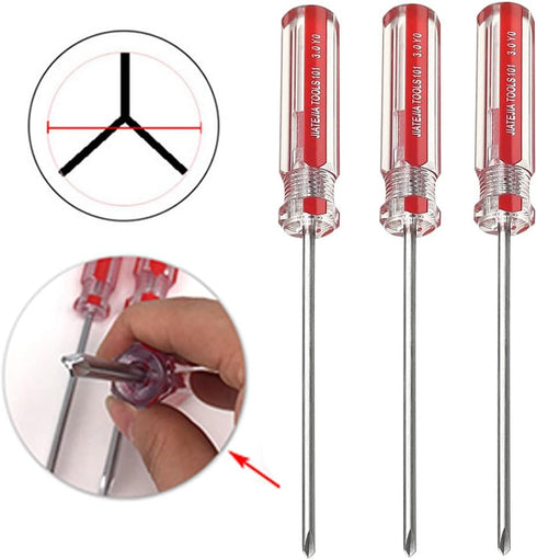 Auniwaig Y Tip Screwdriver, Magnetic Spanner Set, 3mm Tip Dia for Automotive and General Repairs