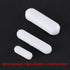 5pcs PTFE Magnetic Stirrer Mixer Stir Bar, White Color, Laboratory Stir Plate Bar (7X30mm)