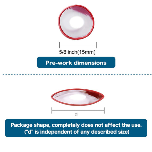 XHF 5/8 Inch (15mm) 3:1 Waterproof Heat Shrink Tubing, Marine Grade Wire Cable Adhesive Lined Tube, 4 Ft Red