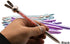 Maydahui 24PCS Retractable Rabbit Ballpoint Pen - Colorful Crystal Quicksand Pen, Cute Animal Gem Pen