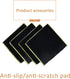 KDDEON Block,25 Color,4pcs (13cm/5.1in,Slotted 4x4) Solid Wood Heightened Slotted Bed Legs,Sofa Legs Coffee Table