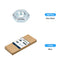Hex Nuts (1/4"-28) 100Pcs: Carbon Steel Fine Thread Zinc Plated Hexagon Nut Hardware for DIY Home Repair