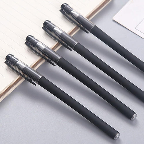 VILLCASE Black Gel Pens, 20pcs Fine Point Black Ink Pens Bulk, Smooth Writing 0.5mm Ballpoint Pens for Office Supplies