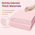 SUNEE 2 Pack 1.5 Inch Clear View Binder, PVC-Free, Pink Binder for School or Office (Fit 8.5x11 Inches)