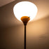 4pcs Floor Lamp Shade Torchiere Lamp Shades Replacement Plastic Bowl Shape White Lamp Shades Light Covers for Floor