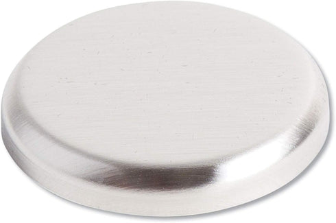 U Brands 1.25” High Energy Brushed Metal Magnets, Silver, 12-Count for Glass Dry Erase Boards (2911U00-12)