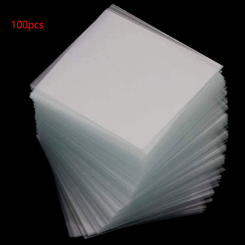 Coverslip 100PCS 18x18mm Microscope Cover Glass for Biological Science Education