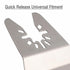Ettonsun 15 Pieces Oscillating Tool Scraper Blades, 2 Inch Rigid Floor Scraper Blades for Paint Removal