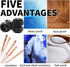 Cable Glands 3/4 Inch Nylon Waterproof Cable Connector, IP68 Waterproof Cable Range 13-18mm, 12 Pack