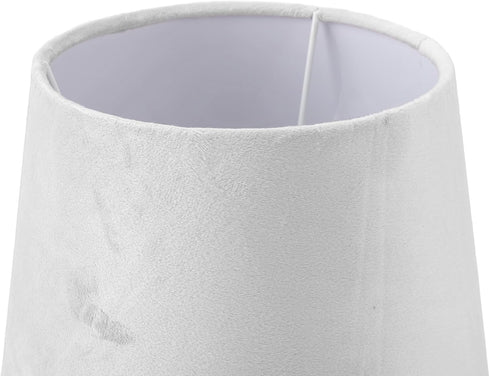 E27 E14 Small Lamp Shade, Fabric Lampshade for Table Floor Light, Dual Use, Hand Crafted Conical Lamp Shade, Wide