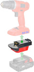 Adapter Running Tools# Fits Black+Decker Old Style 18v Cordless Tools, Compatible with Milwaukee M18 Lithium Batteries