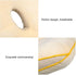 ZWDYY Car,Pink,40 35 7cm Office Cushion for Butt and Back,Beautiful Buttocks Cushion Orthopedic Seat Cushion Memory