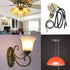 ZE-109 On-Off Pull Chain Speed Control Switch for Ceiling Fan, Compatible with Hunter Ceiling Fan Light, Bronze
