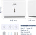 200 10"x3.1" AIKE Sheets Wall Mount Paper Towel Dispenser with Clear Window.Fit Multifold Paper Folded Size