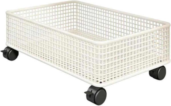 Rolling Cart Movable Mobile Bookshelf Under Desk Storage Cart with Wheels for