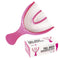 30 Full Arch Pink Disposable Dental Bite Registration Trays for Impressions, 1 Box of 30 Bite Trays