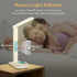 LAOPAO Desk Lamp with Wireless Charger: USB Charging Port, Table Lamp with Clock, Desk Lamps for Home Office College