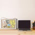 Miratino 2-Pack Cork Board with Linen, 16x11 inch Bulletin Board for Office Decor, Hanging Pin Wood Framed