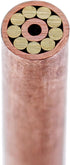Mosaic Pin (0.156 Inch Diameter) (512CBC), Copper Outer Material, Brass & Copper Inner Material for Decorative Knife