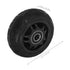 LIFKOME 2pcs Silent Heavy Duty Trolley Wheels with Bearings Solid Rubber Casters for Shopping Cart Replacement Smooth
