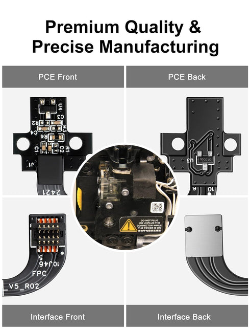 P1S/P1P 3D 3D Hall Switch Board Compatible with Bambu-Lab Printer, Printer Accessories Filament Sensor Replacement