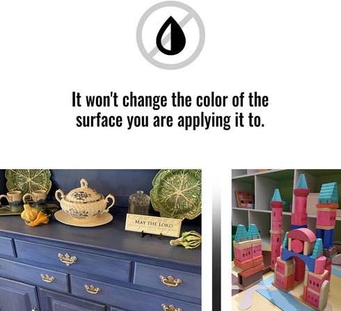 8 oz, Real Milk Paint, Finishing Cream Paint Sealer Topcoat Gloss Use over Milk Paint, Kitchen Cabinets, Furniture
