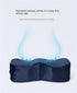 Generic Tailbone Orthopedic Donut Cushion for Pain Relief - Memory Foam Seat Pillow for Office Chair, Car, Wheelchair