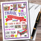 The Card Zoo Retro Arcade Game Personalized Childrens Birthday Party Thank You Cards