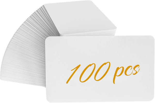 SMOQYKBW Small Blank Paper 3..36x 2.12 inches, Message Note Business Card Mini Greeting