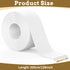White Caulk Tape Waterproof Self Adhesive, Toilet Caulk Sealant Tape,Bathtub Caulk Sealing Strip Tape for Kitchen,Bathroom Caulking Tape,Floor Wall Edge Protector(1.5" x 10.5Ft)