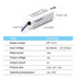 DineDeck APV-12-12 12W 12V 1A Single Output AC/DC Switching Power Supply - Universal Input, Compact Design - Ideal