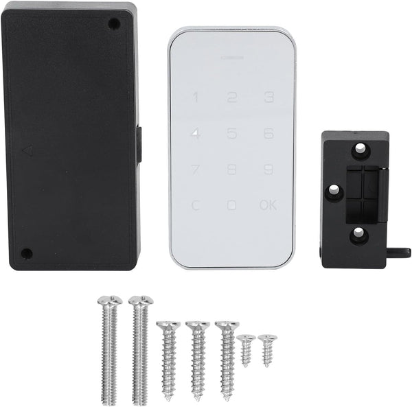 WiseZythum Electronic Cabinet Lock with Digital Touch Keypad, Password Entry Keyless Security Lock