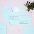 Juvale 100 Pack #10 Light Blue Envelopes, Square Flap for Mailing Letters, Invitations (4 1/8 x 9 1/2 In)