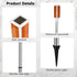 5 Joyibay PCS Solar Powered Driveway Markers, Solar Warming Landscape Lights, Solar Outdoor Driveway Lights, Landscape