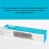 Nempkb 10"x144" Soft, Breathable Fabric Roll with Silver Complex Ideal for Wound Care, Dressings, and Skin Fold