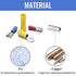 Qibaok 1500pcs Wire Connectors Insulated Electrical Wire Terminals Crimp Connector Kit