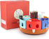 GAMENOTE Rotating Art Supplies Organizer - Lazy Susan for Kids Desk, Storage Caddy for School Supplies and Classroom