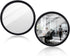 FdcZeyxior 2 Pcs Office Desk Cubicle Mirror, 2.2" Wide Angle Convex Rear View