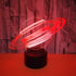 MOUDOAUER 3D 7 Planet Saturn Acrylic Night Light Color Change LED Desk Lamp Touch Decor US
