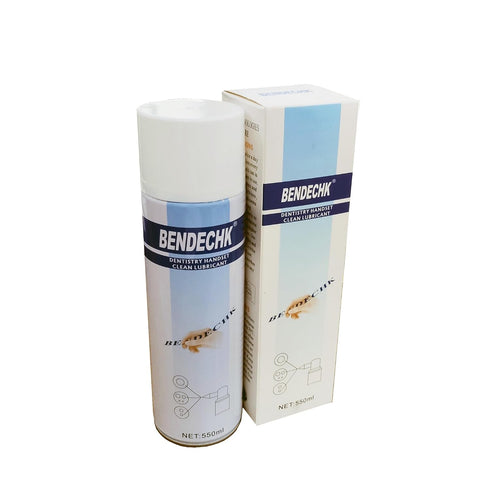 Bendechk Handpiece Cleaning Lubricant Spray 550 ml