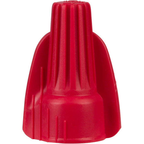Morris Products Winged Twist Connectors, Heavy Duty Red Flame Retardant Housing for Electrical Wiring – Pack of 25