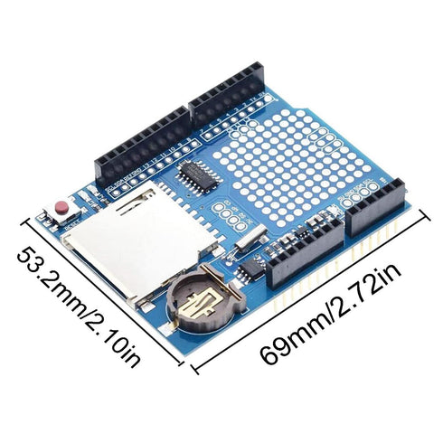 Data Logging Shield XD-204, Data Logger Module for Arduino UNO with SD Card