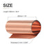 1000x200x0.1mm Pure Copper Sheets, 1 Pack for Making Machinery Parts, Metal Copper Plates
