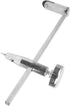 Dry Wall Circle Hole Cutter, Steel Shaft Plasterboard Saw with Adjustable Pivot Point for Easy Operation
