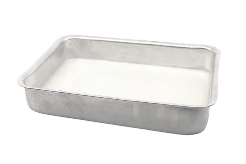 EISCO Aluminum Dissection Tray, Wax-Lined Bottom, 14.7" x 11.1" x 3"