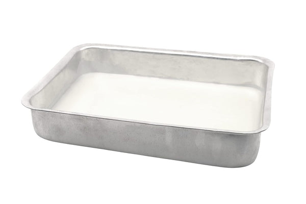 EISCO Aluminum Dissection Tray, Wax-Lined Bottom, 14.7" x 11.1" x 3"