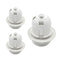 E26 E27 Light Socket,Plastic Threaded Medium Base Lamp Holder with Shade Ring,E26