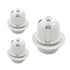 E26 E27 Light Socket,Plastic Threaded Medium Base Lamp Holder with Shade Ring,E26