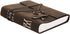 Large Writing Notebook of Shadows - TUZECH Handmade Leather Journal for Women & Men, 7 by 5 Inches (Brown)